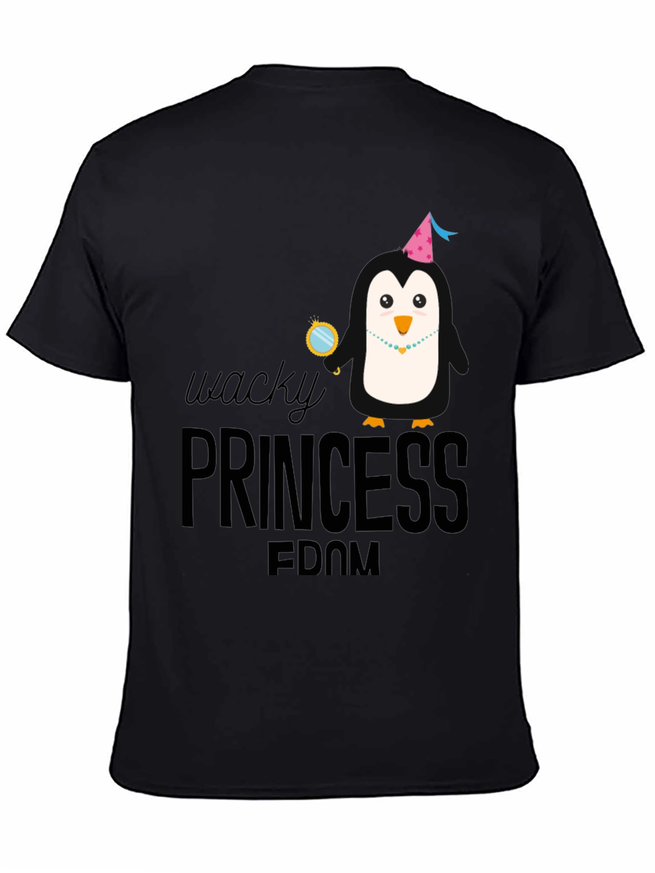 Wacky Princess-dom Penguin T-Shirt