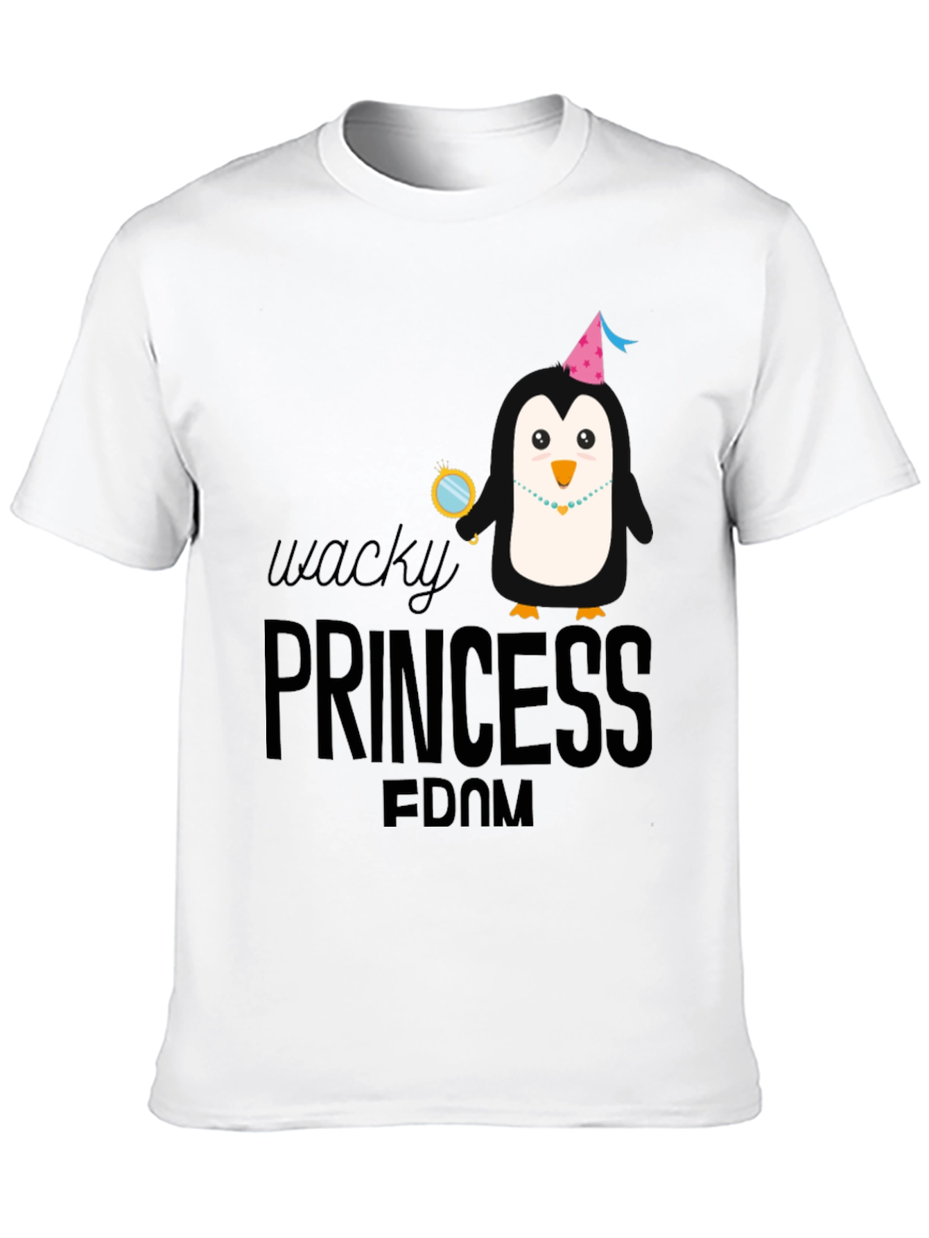 Wacky Princess-dom Penguin T-Shirt