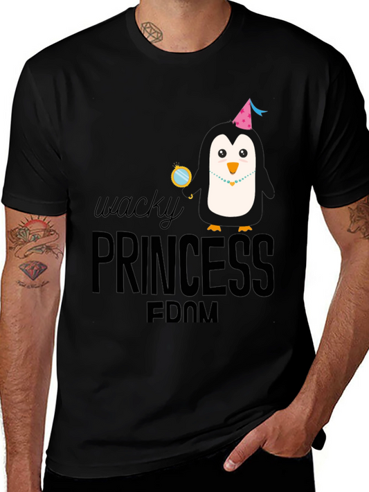 Wacky Princess-dom Penguin T-Shirt