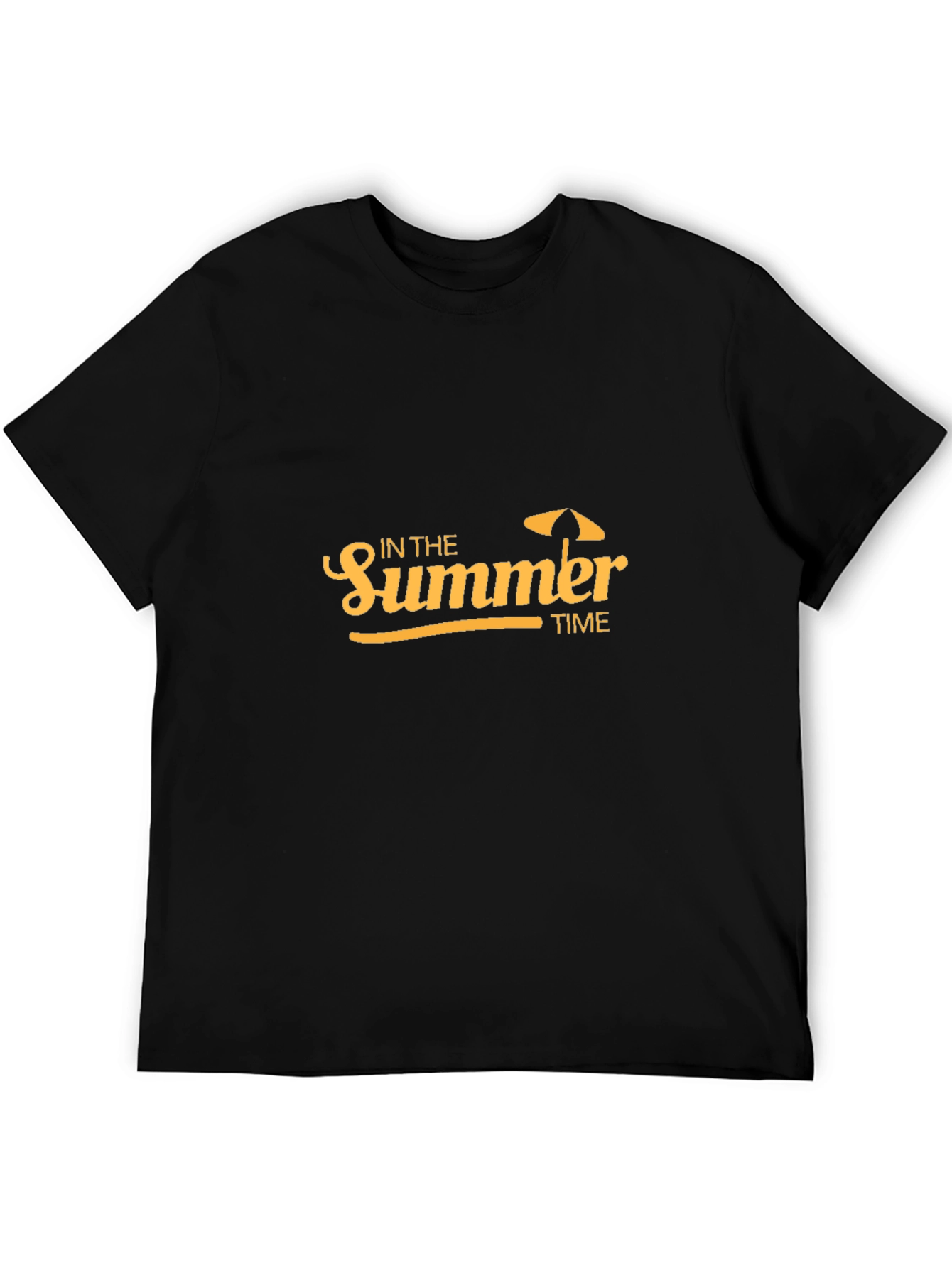 Summer Time Graphic Tee - Black