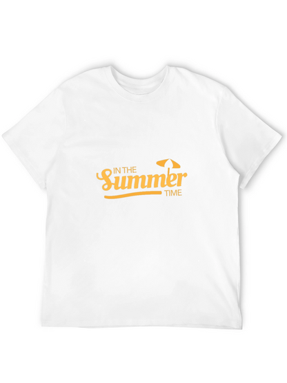 Summer Time Graphic Tee - Black