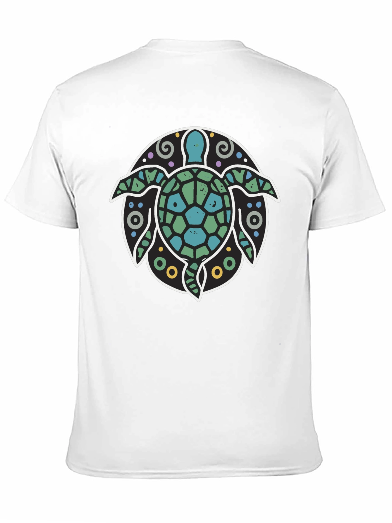 Turtle Graphic Tee - Coastal Style