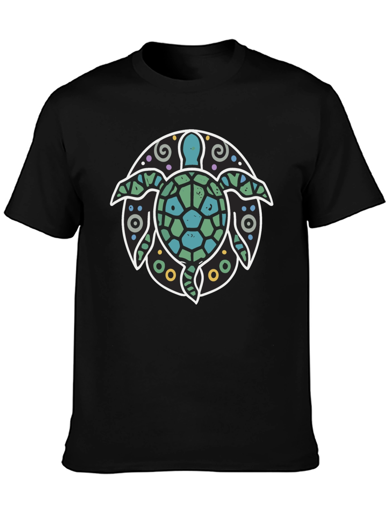 Turtle Graphic Tee - Coastal Style