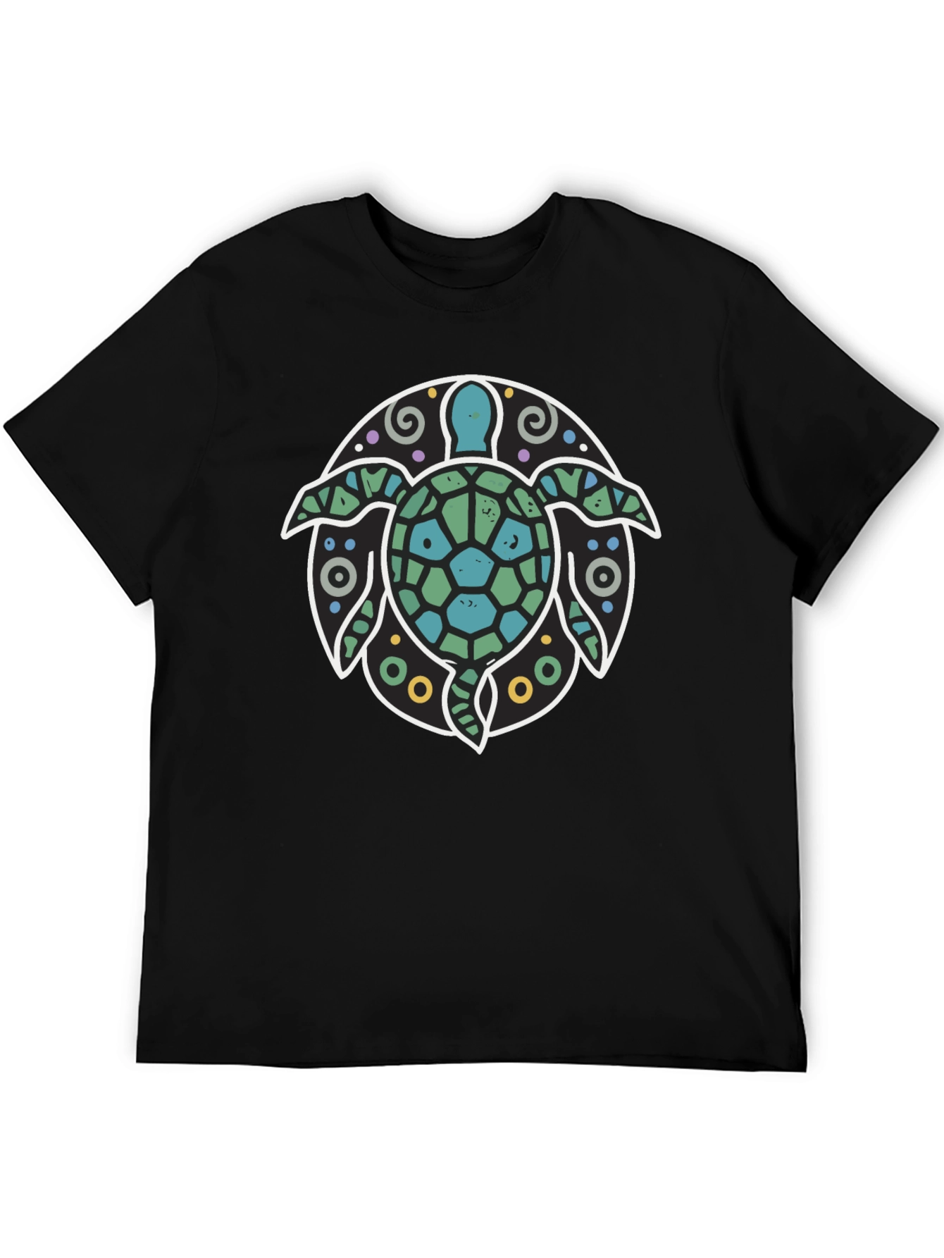 Turtle Graphic Tee - Coastal Style