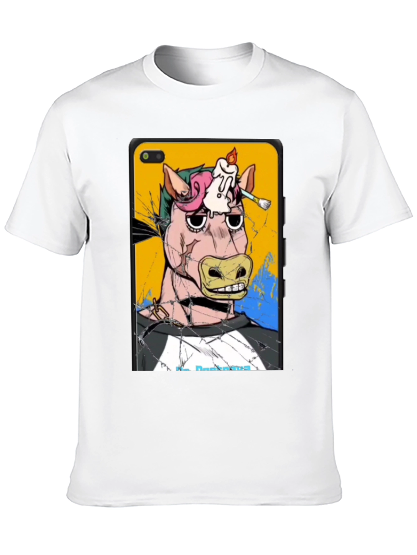 Artistic Horse Graphic T-Shirt - Unique Design