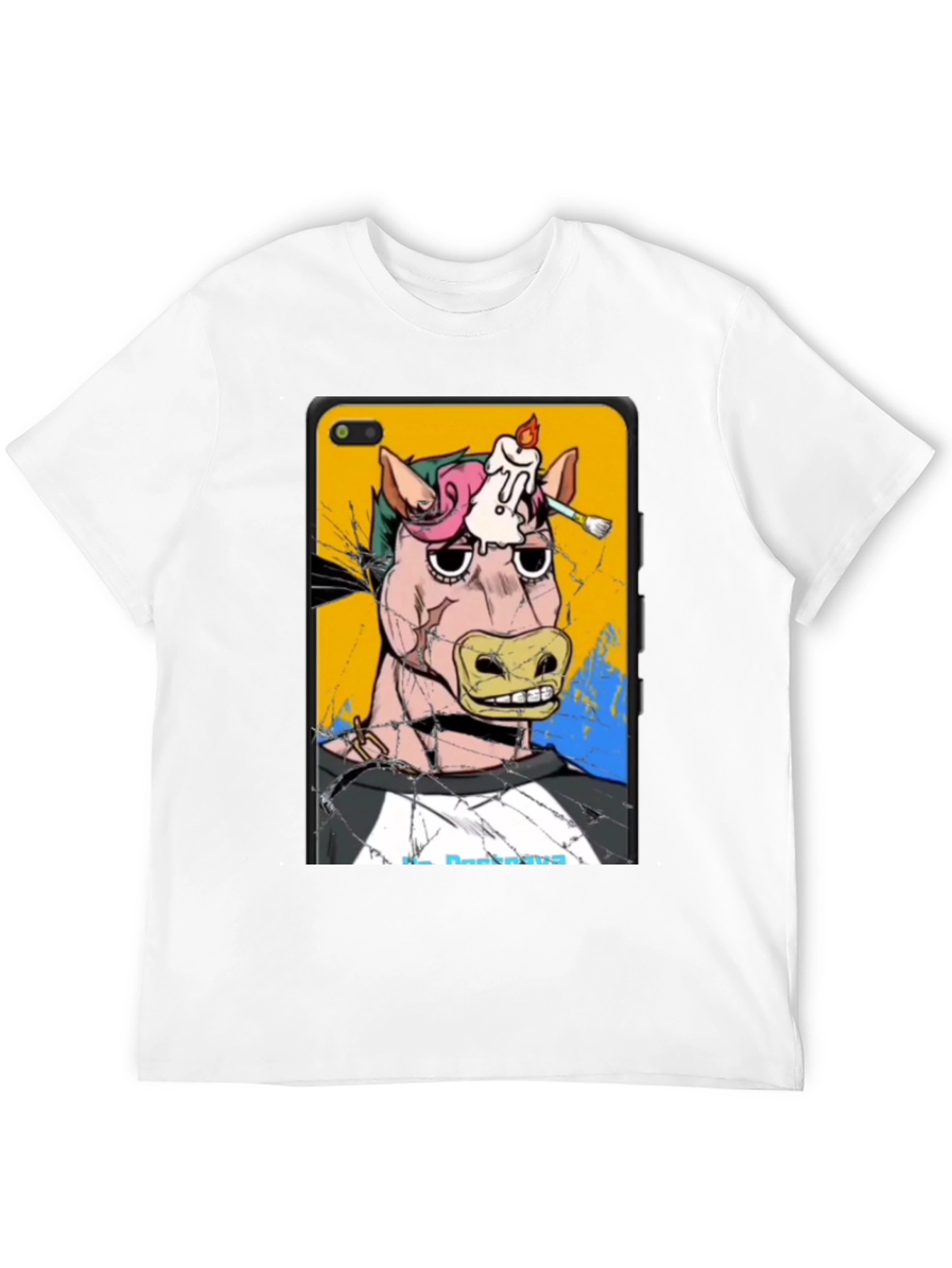Artistic Horse Graphic T-Shirt - Unique Design