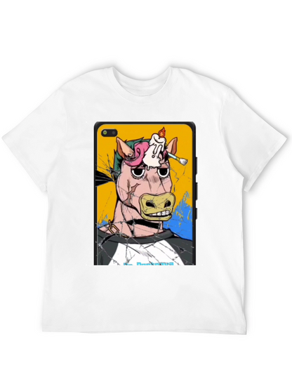 Artistic Horse Graphic T-Shirt - Unique Design