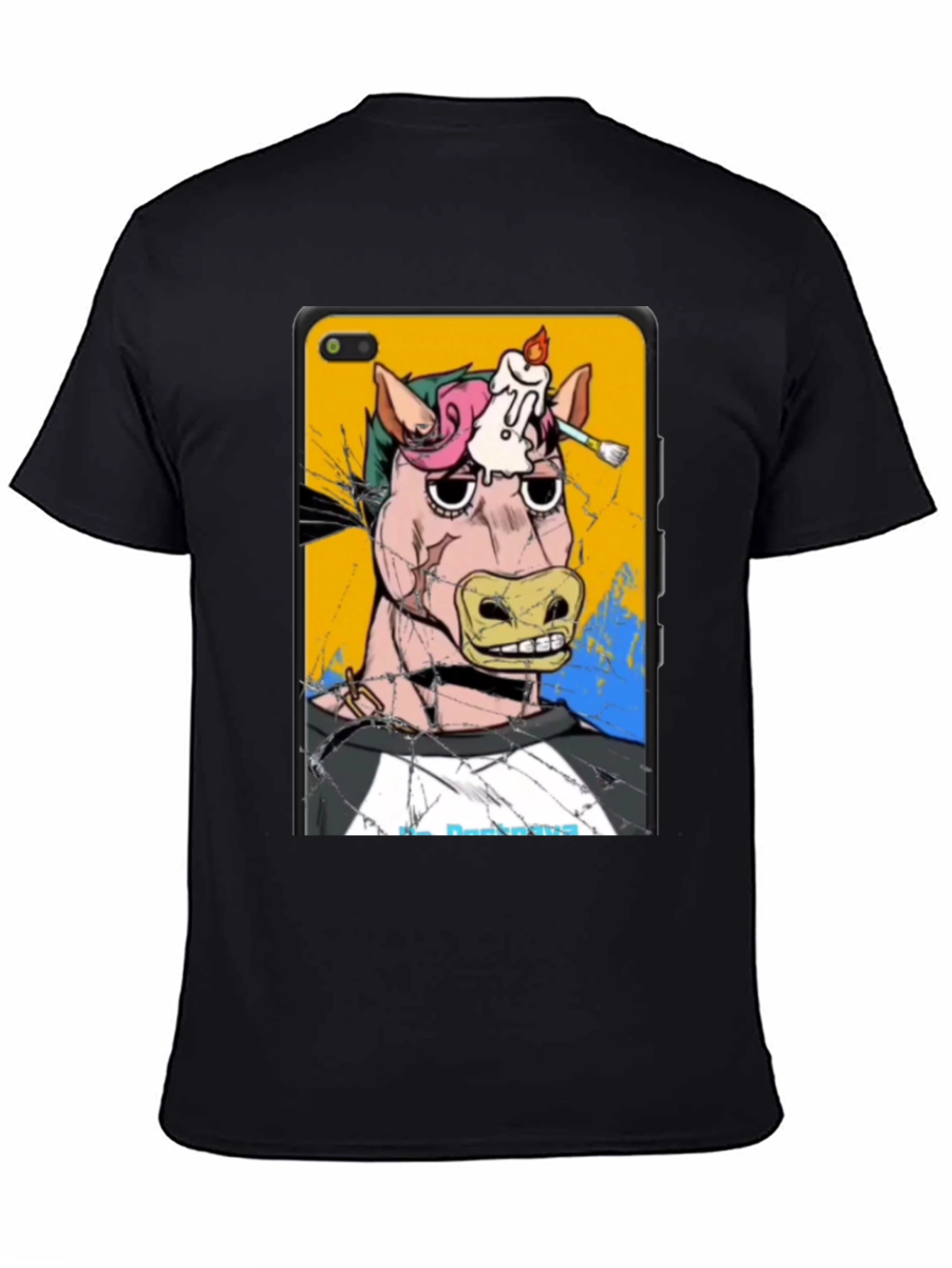 Artistic Horse Graphic T-Shirt - Unique Design
