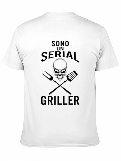 Sono Un Serial Griller Black T-Shirt