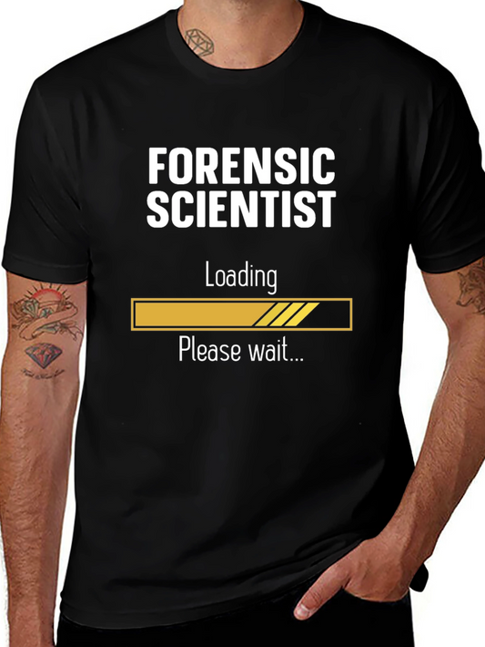 Forensic Scientist Loading T-Shirt - Funny Science Tee