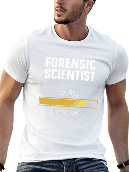 Forensic Scientist Loading T-Shirt - Funny Science Tee