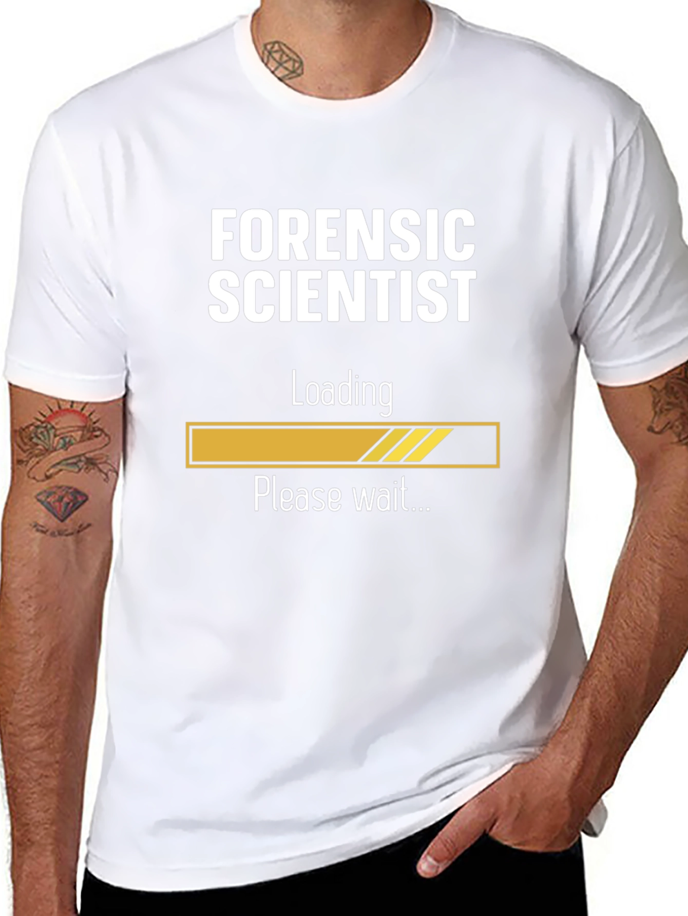 Forensic Scientist Loading T-Shirt - Funny Science Tee