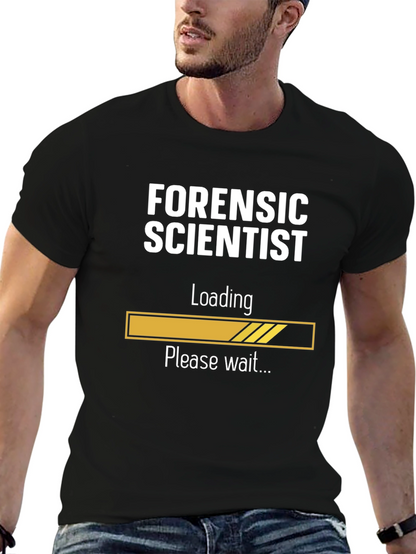 Forensic Scientist Loading T-Shirt - Funny Science Tee