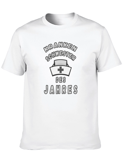Nurse of the Year - Funny German T-Shirt