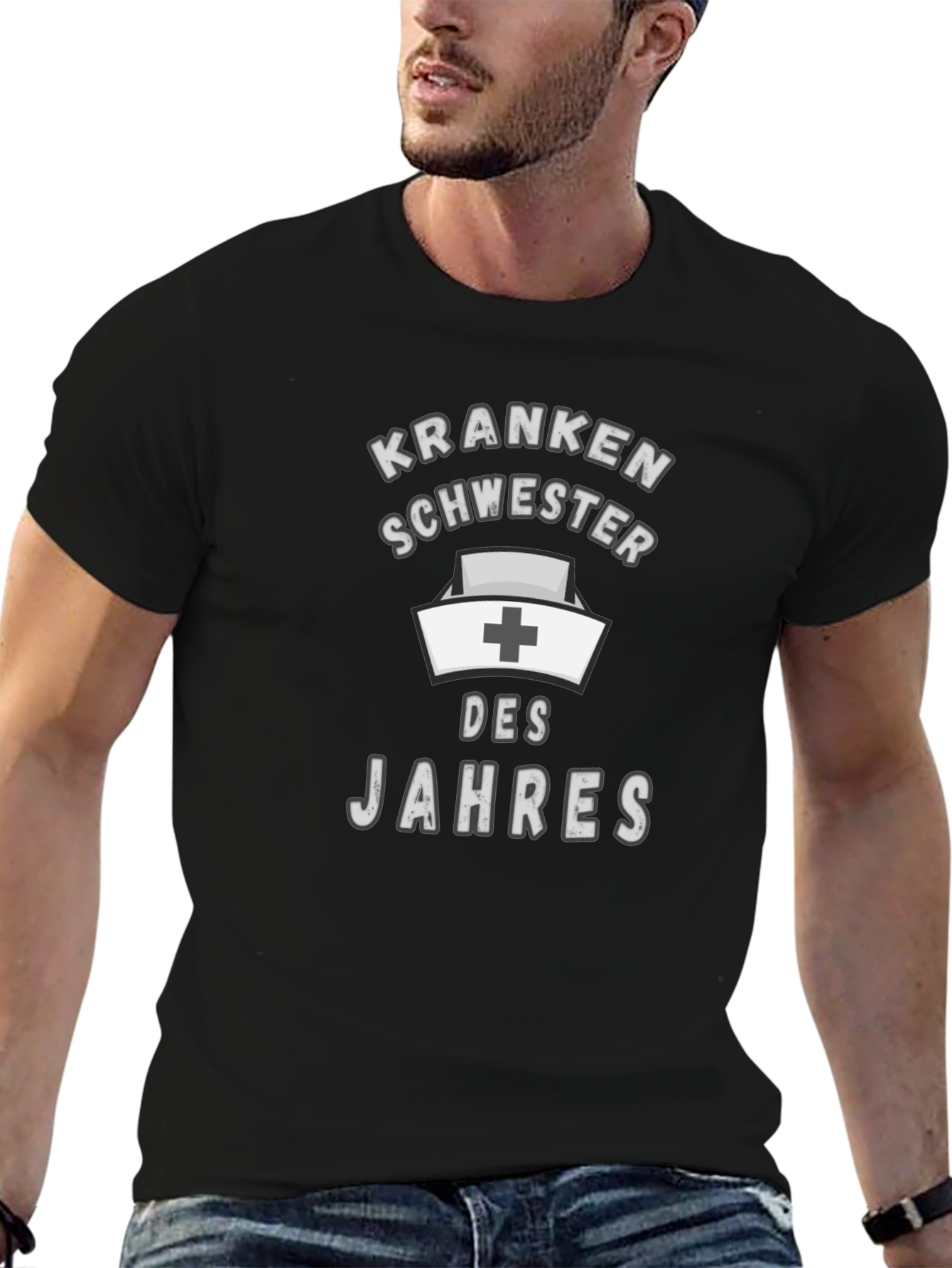 Nurse of the Year - Funny German T-Shirt