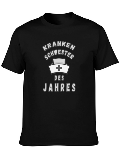 Nurse of the Year - Funny German T-Shirt