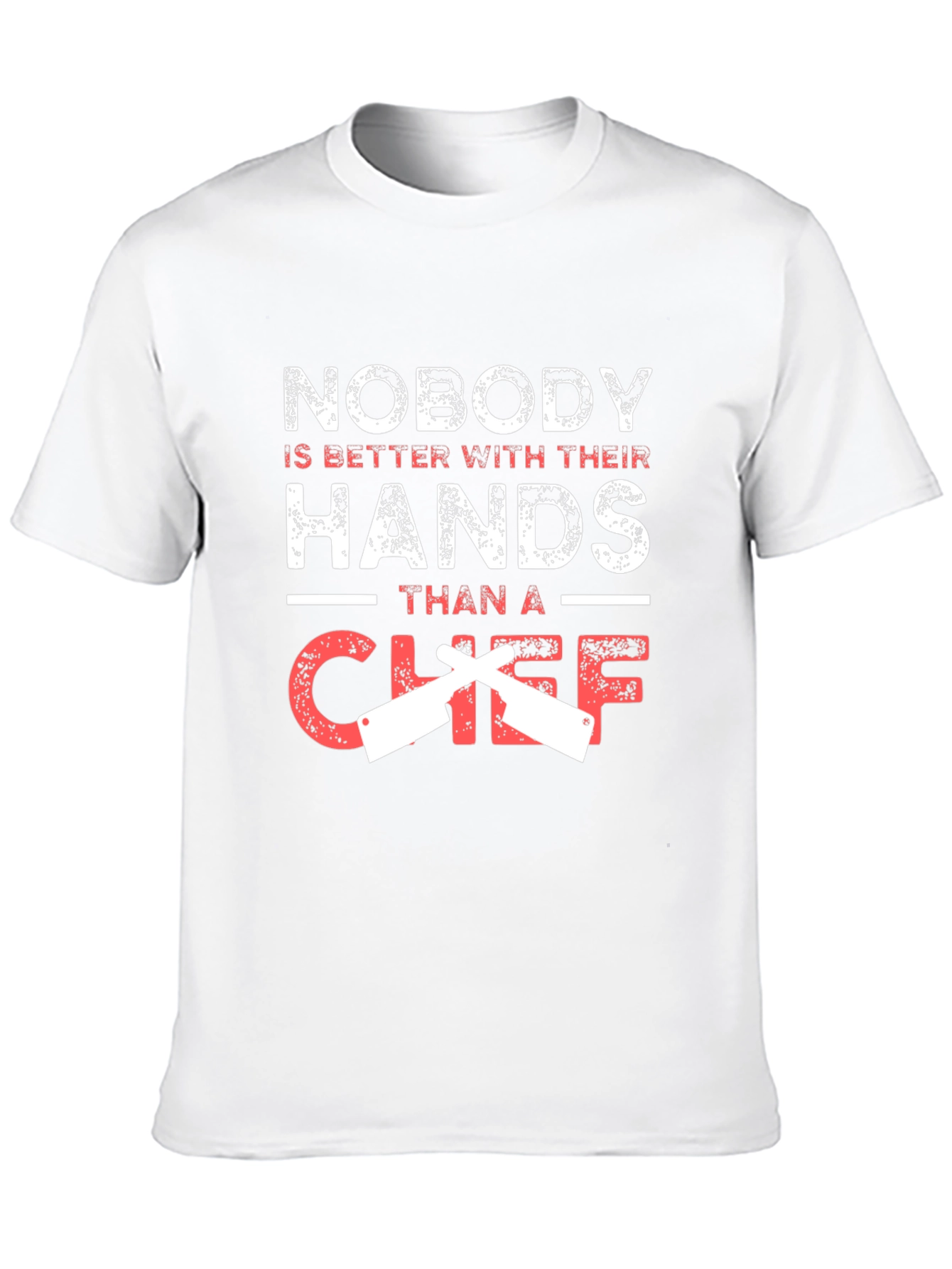 Chef Hands Graphic Tee - Black Cotton Blend