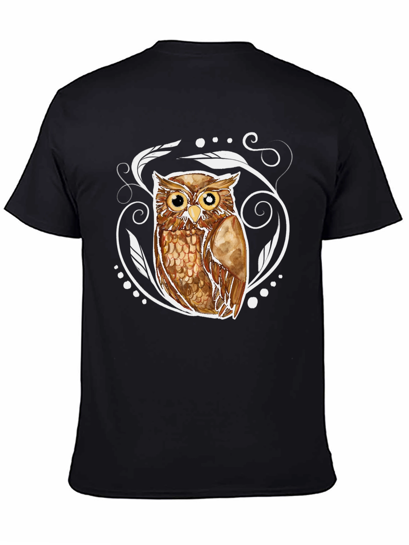 Owl Graphic Tee - Cool Bird Lover T-Shirt
