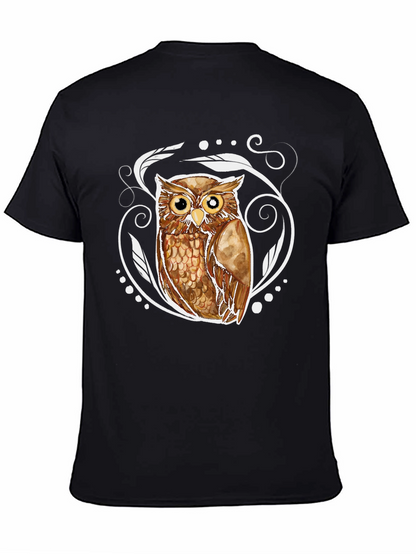 Owl Graphic Tee - Cool Bird Lover T-Shirt