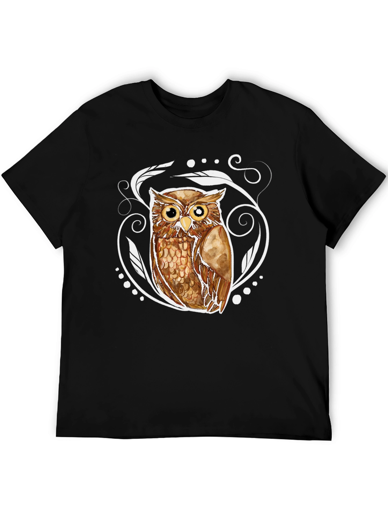 Owl Graphic Tee - Cool Bird Lover T-Shirt