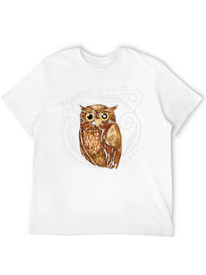Owl Graphic Tee - Cool Bird Lover T-Shirt