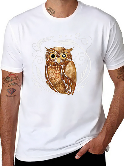 Owl Graphic Tee - Cool Bird Lover T-Shirt