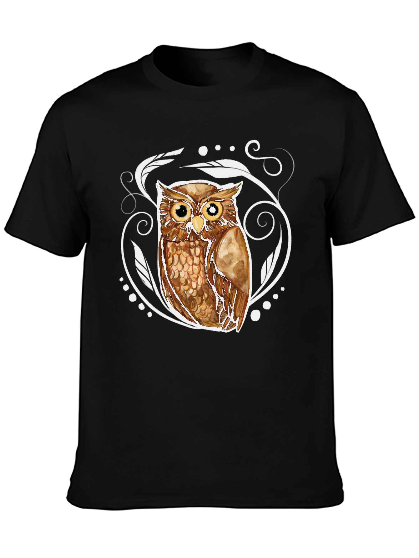 Owl Graphic Tee - Cool Bird Lover T-Shirt