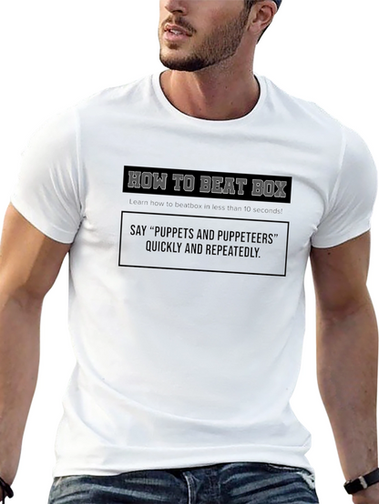 How to Beat Box Funny T-Shirt