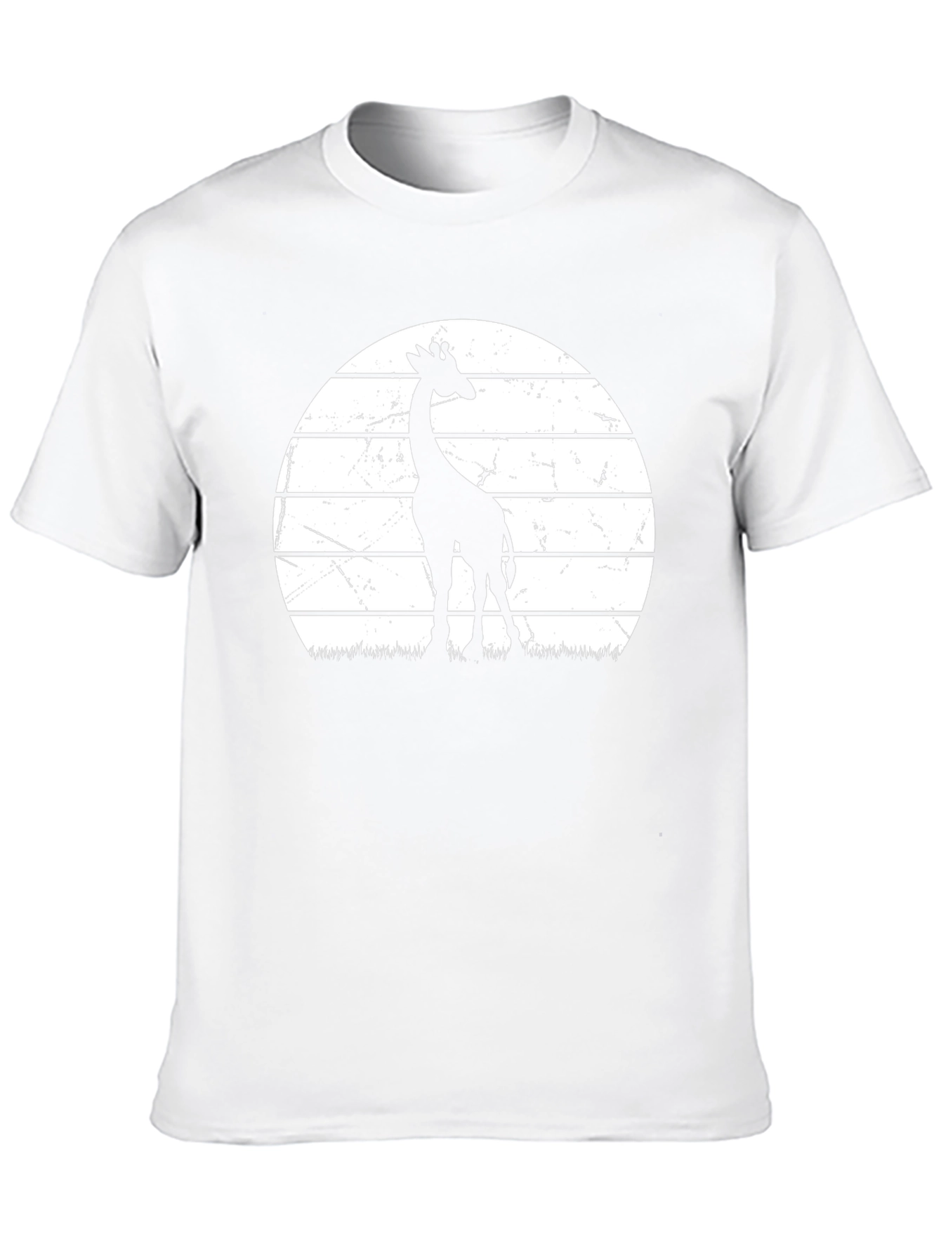 Giraffe Sunset T-Shirt