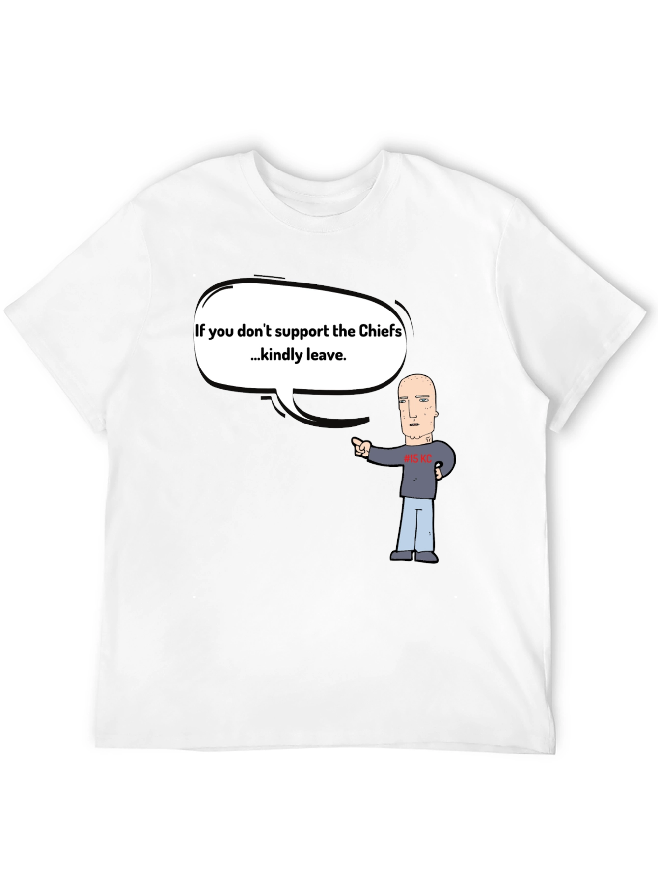 Chiefs Fan T-Shirt - Support the Team!