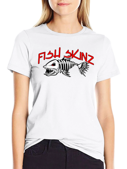 Fish Skinz Skeleton Graphic Tee
