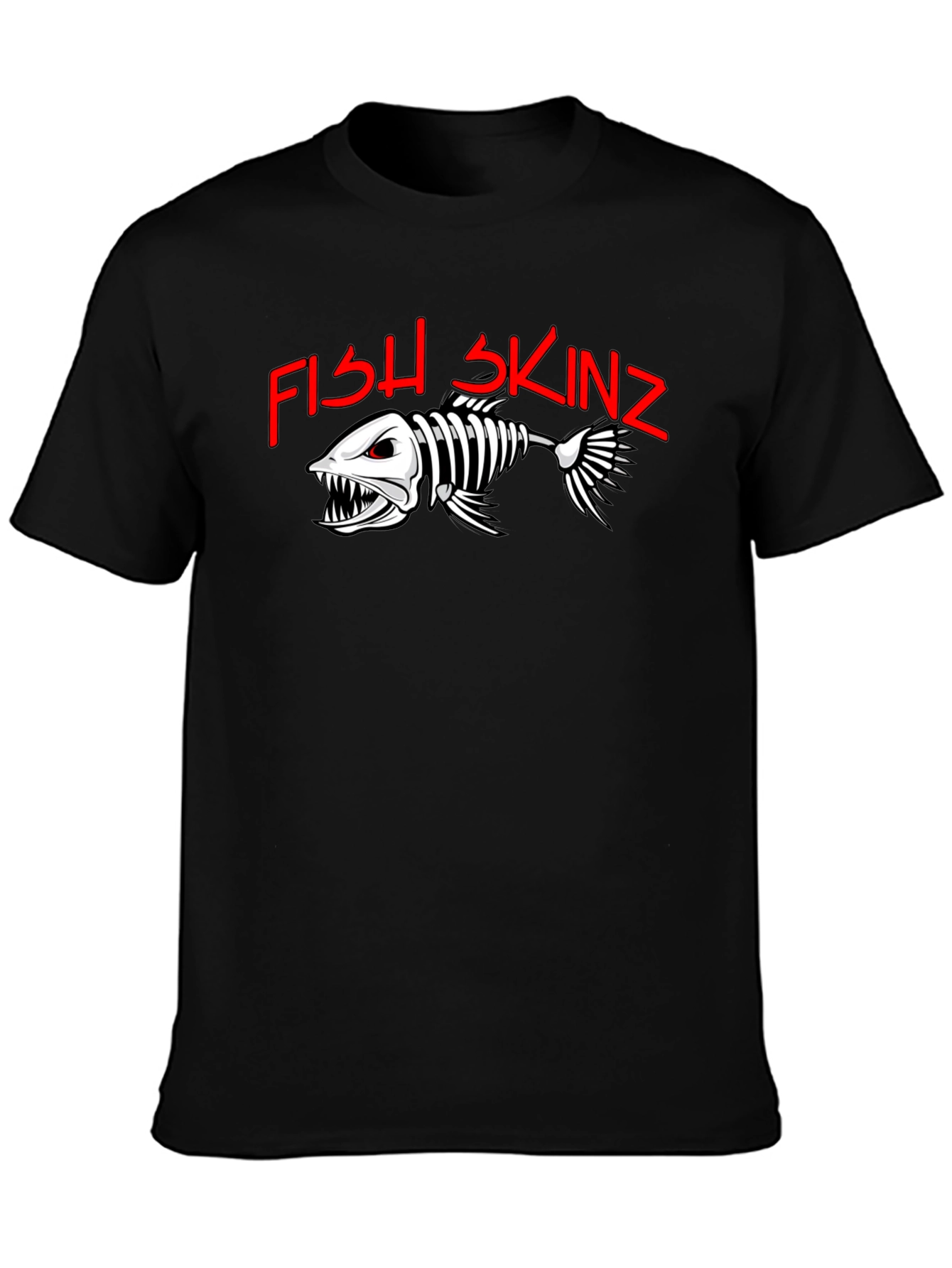 Fish Skinz Skeleton Graphic Tee