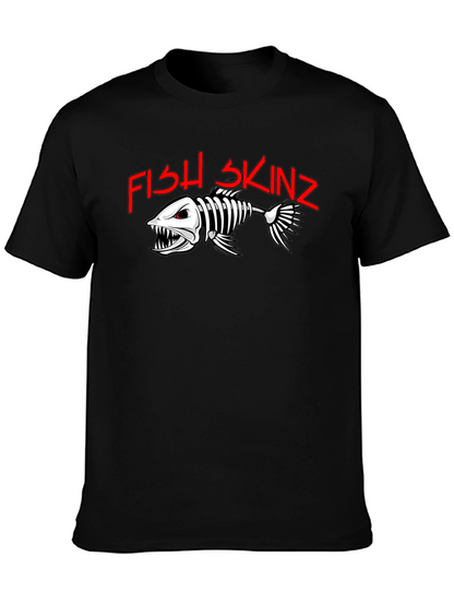 Fish Skinz Skeleton Graphic Tee