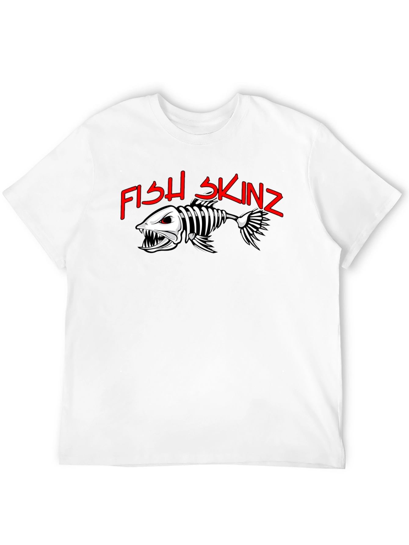 Fish Skinz Skeleton Graphic Tee