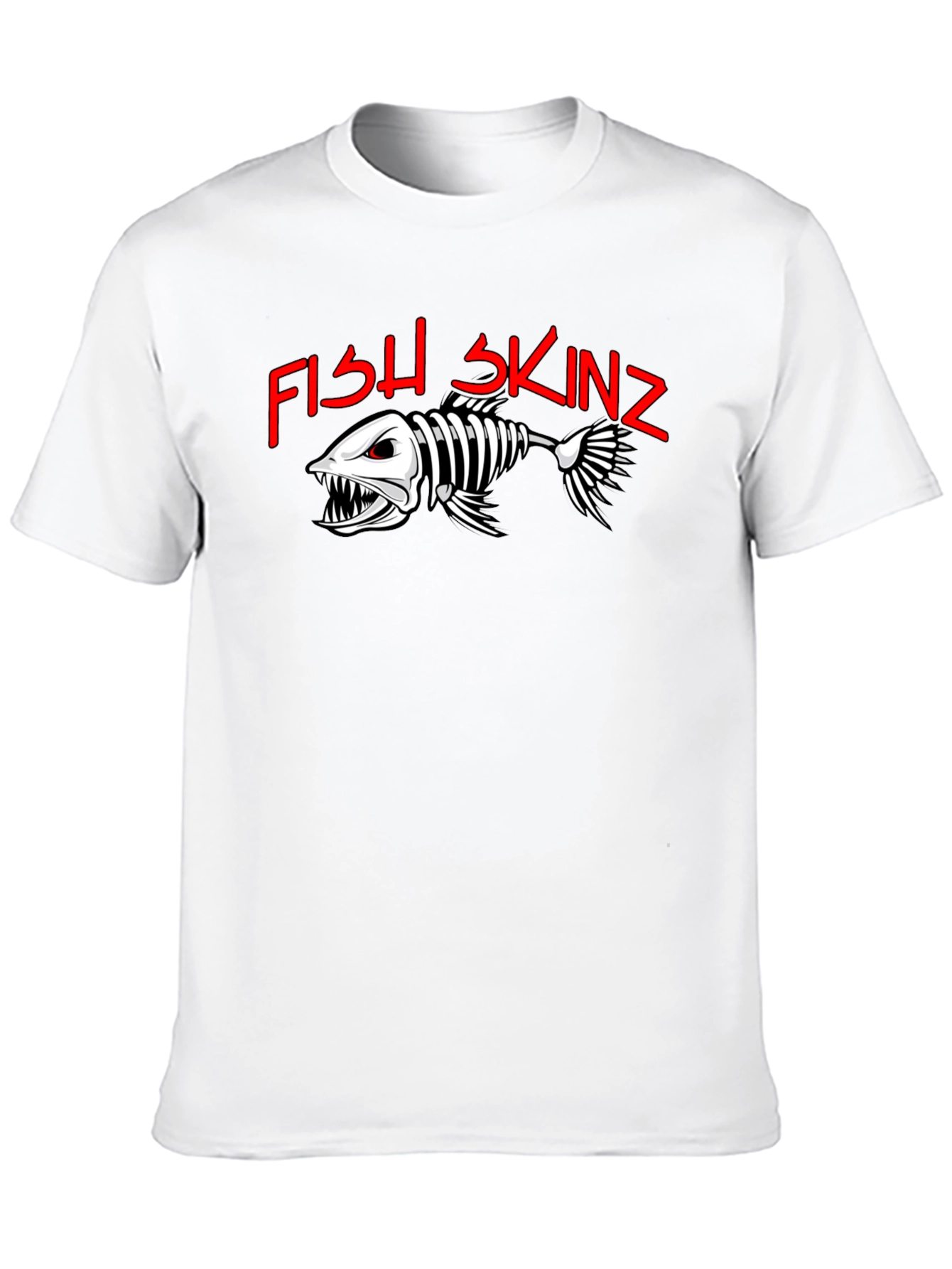 Fish Skinz Skeleton Graphic Tee