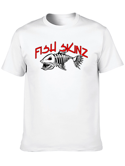 Fish Skinz Skeleton Graphic Tee