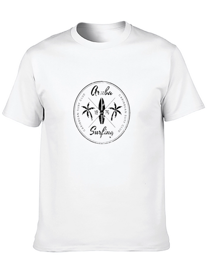 Aruba Surfing Club Tee - Black