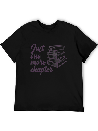 Just One More Chapter T-Shirt Book Lover Tee