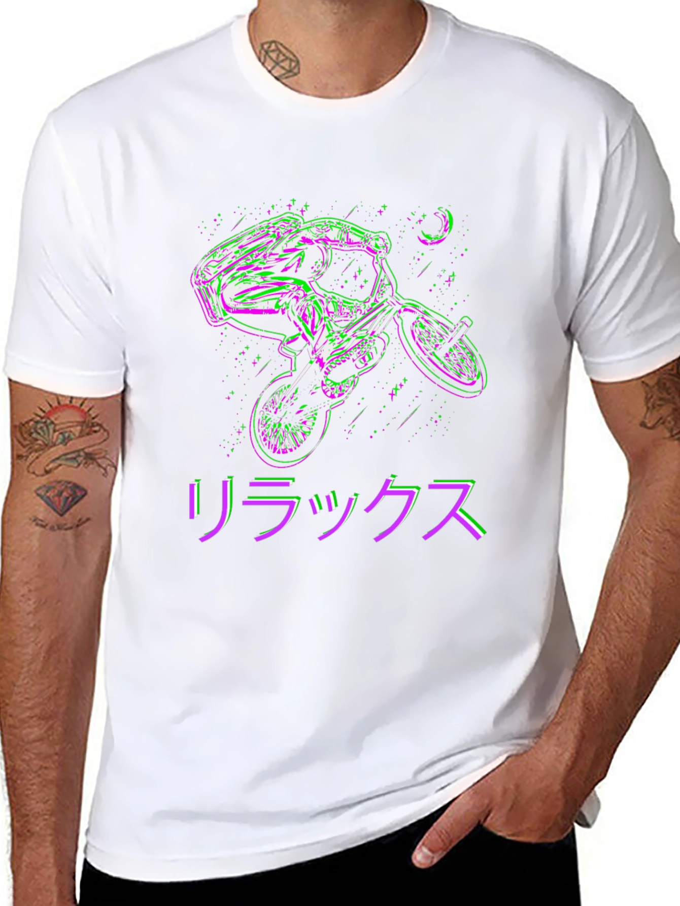 Relax BMX Graphic Tee
