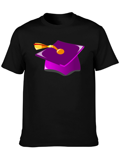 Graduation Cap Graphic T-Shirt
