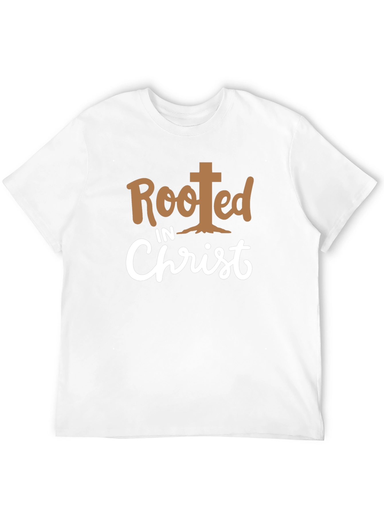 Rooted in Christ Christian T-Shirt