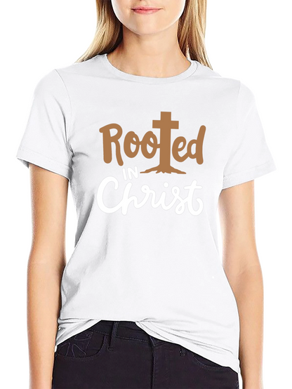 Rooted in Christ Christian T-Shirt