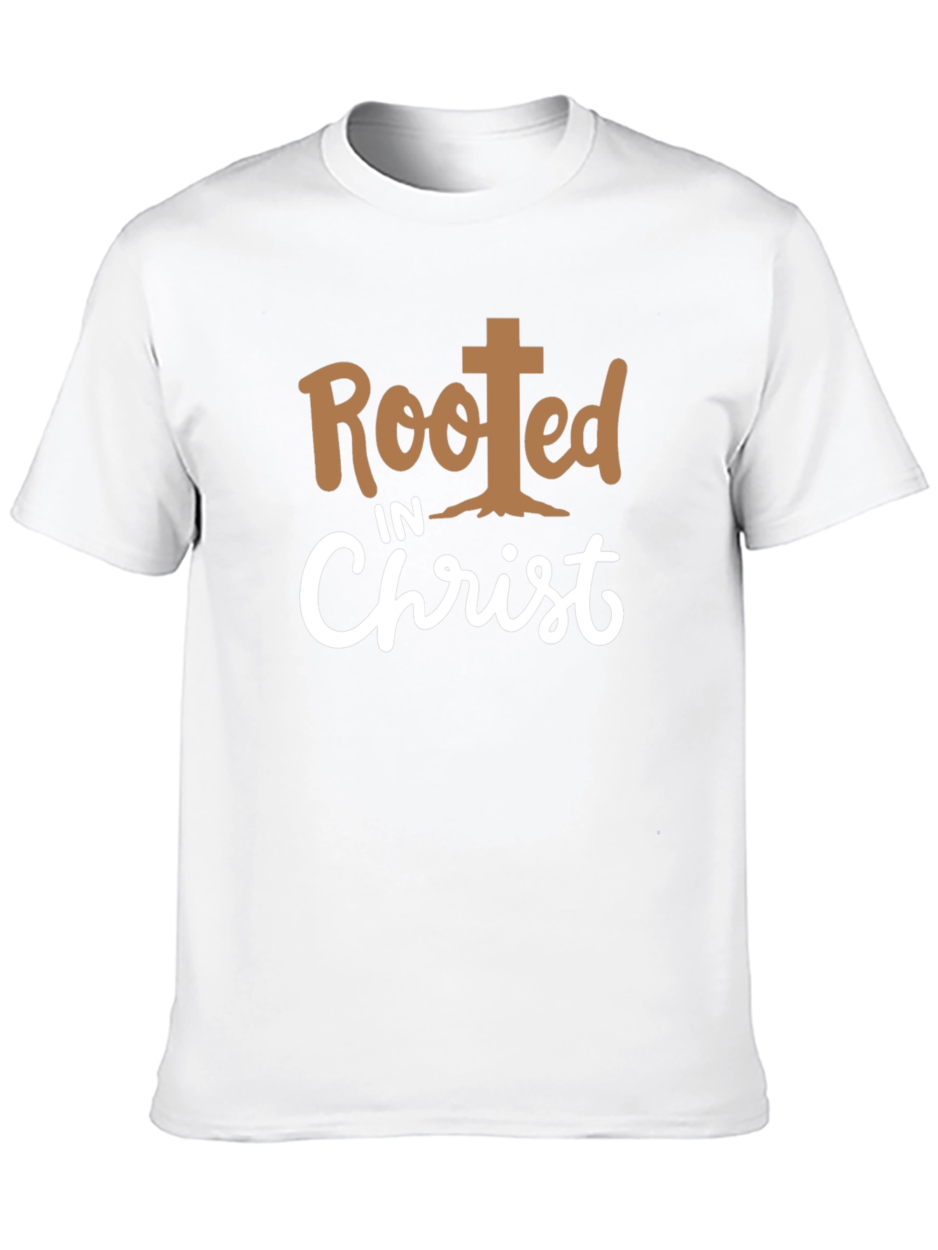 Rooted in Christ Christian T-Shirt