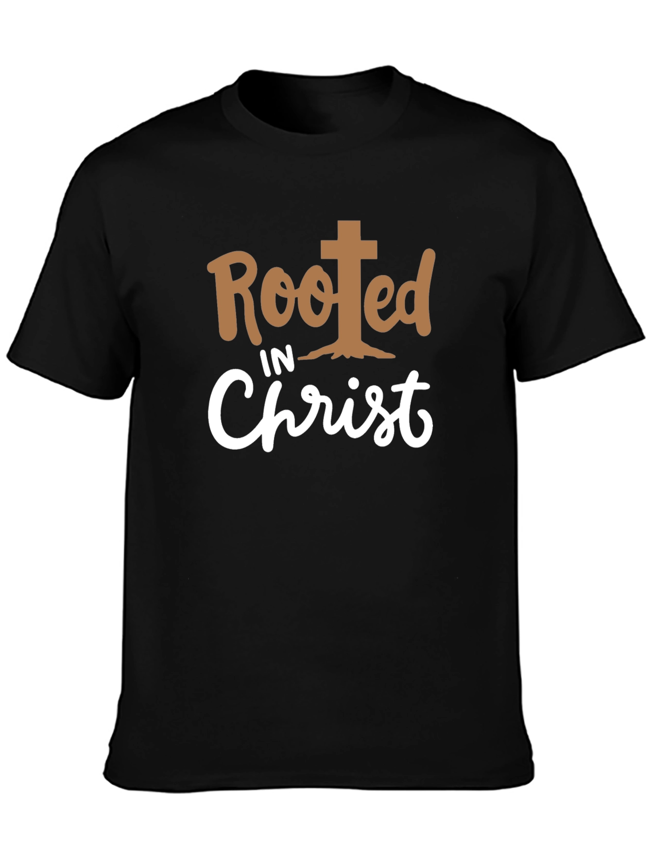 Rooted in Christ Christian T-Shirt