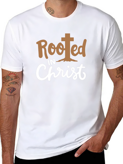 Rooted in Christ Christian T-Shirt