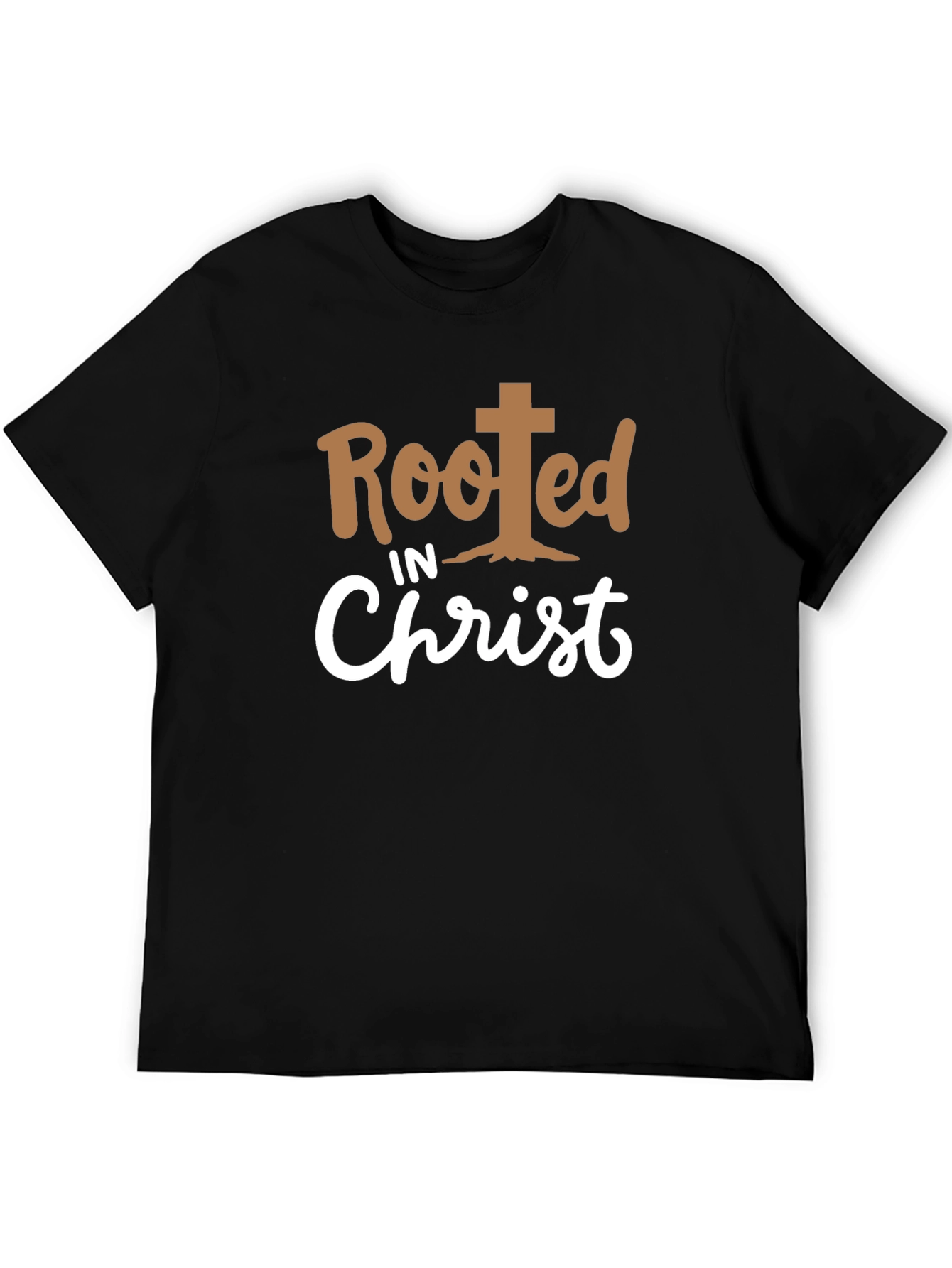Rooted in Christ Christian T-Shirt