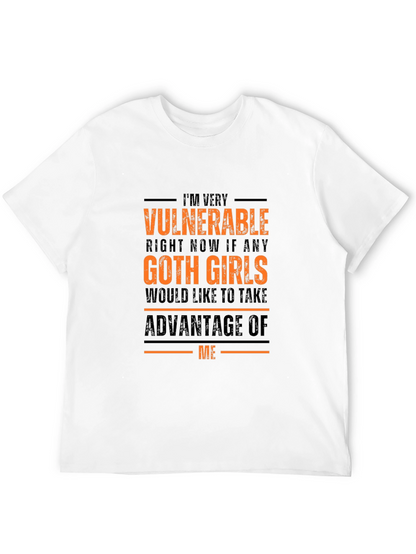Vulnerable Goth Girls Graphic Tee