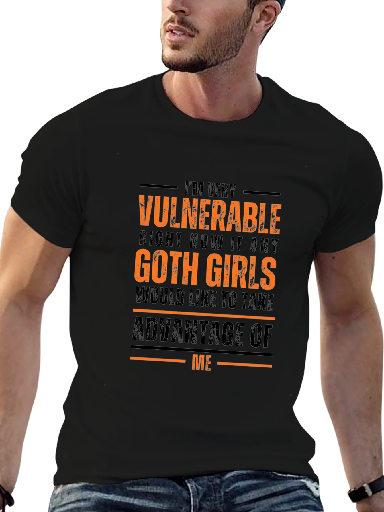 Vulnerable Goth Girls Graphic Tee