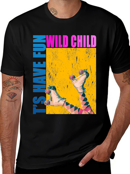 Wild Child Roller Skate Graphic Tee