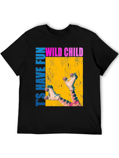 Wild Child Roller Skate Graphic Tee